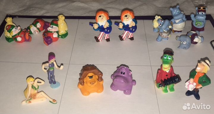 Фигурки из киндера сюрприз