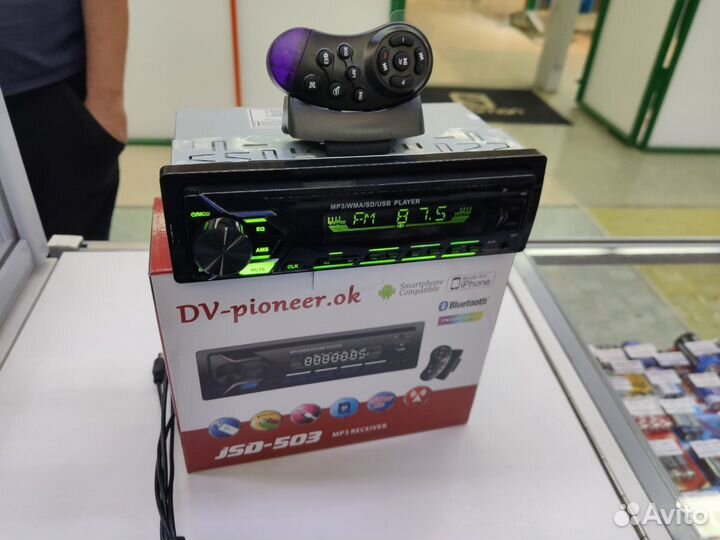 Магнитола Pioneer JSD.ok,с пультом на руль
