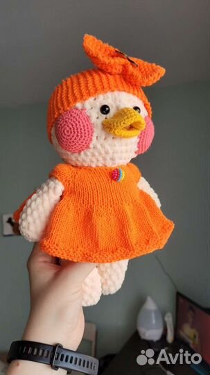 Уточка lalafanfan ручная работа