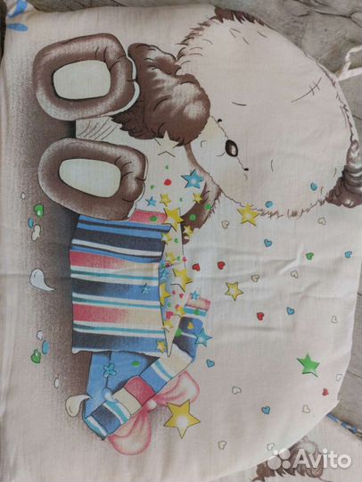 Бортики в детскую кроватку