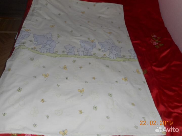 Комплект постельного белья в детскую кроватку