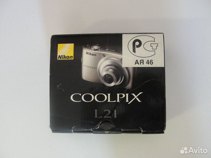 Фотоаппарат цифровой coolpix l 21
