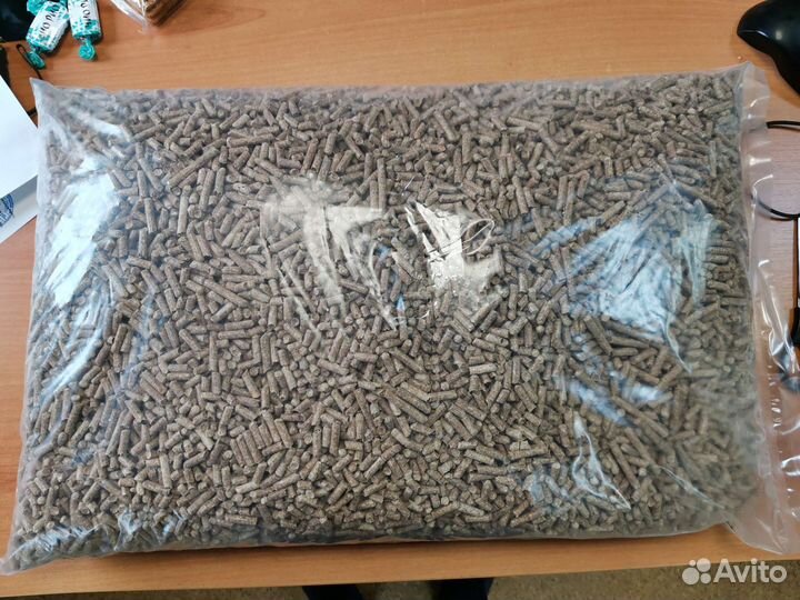 Наполнитель древесный для кошачьего туалета