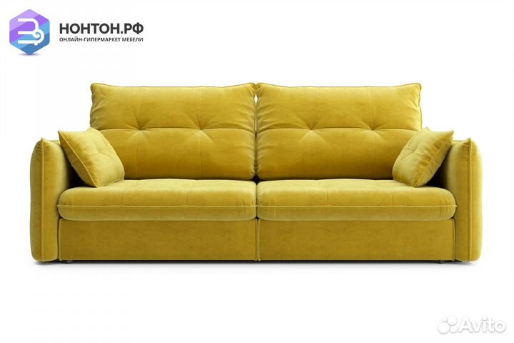 Диван тик-так Нортон горчичный