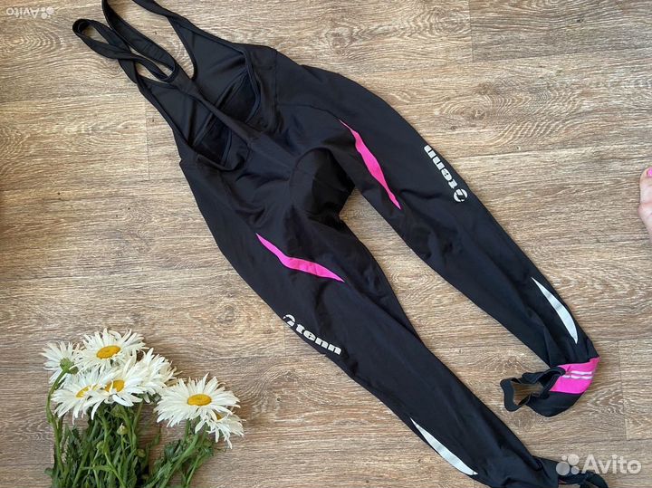 Велоштаны женские и мужские с лямками