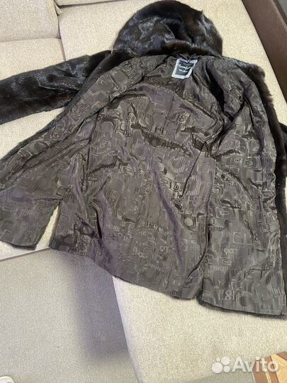 Шуба норковая цельная 42-44