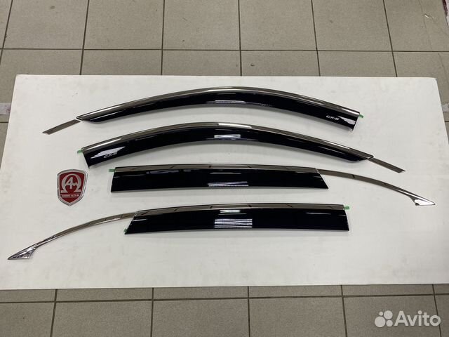 Дефлектора на окна 6 частей Mazda CX-5 2018+