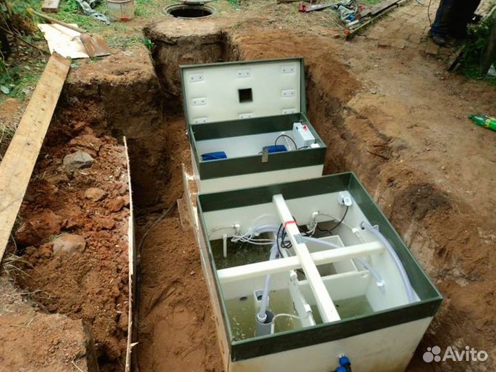 Септик для дома и дачи. Установка под ключ
