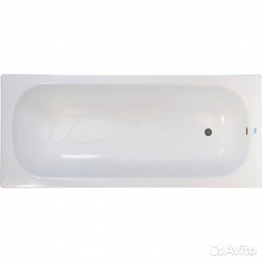 Ванна стальная с ножками 140*70 виз Donna Vanna