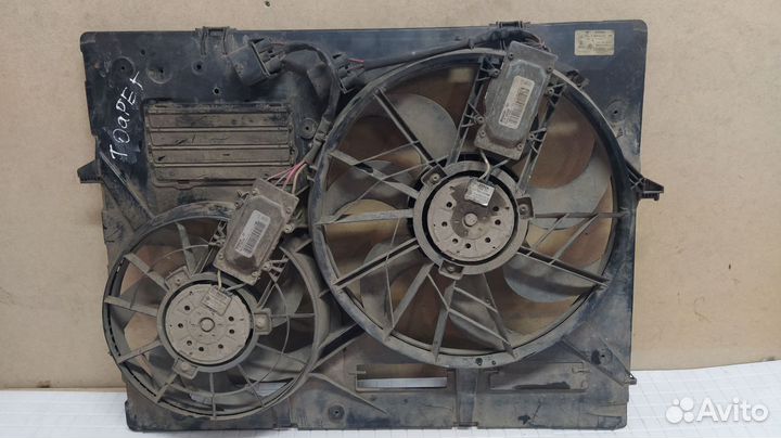 Диффузор вентилятора Volkswagen Touareg