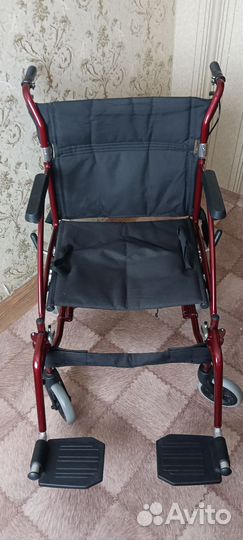 Инвалидная коляска складная бу