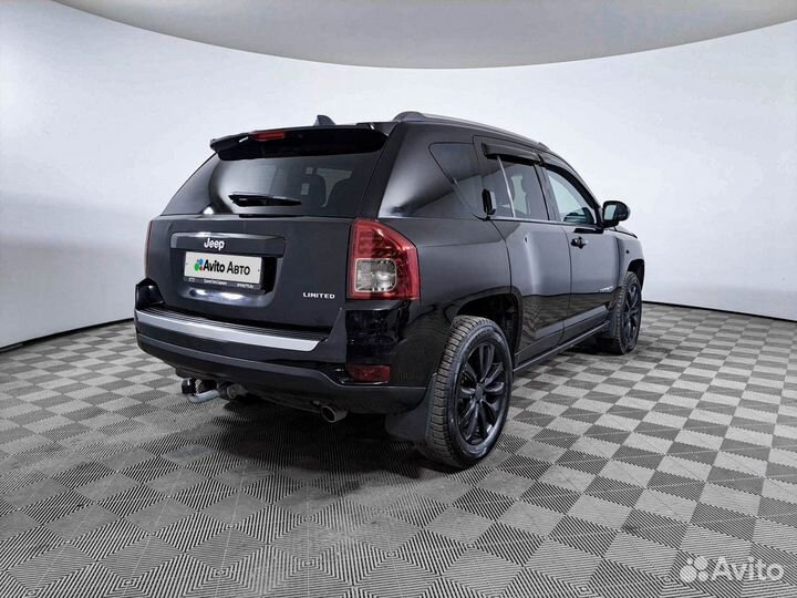 Jeep Compass 2.4 CVT, 2012, 186 000 км