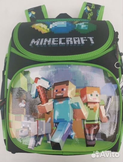 Рюкзак школьный ортопедический Майнкрафт