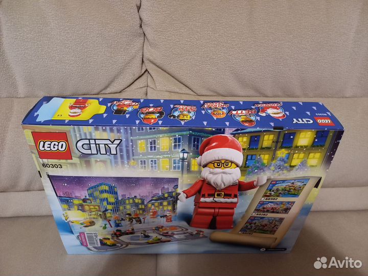 Новый Lego City 60303 advent адвент-календарь