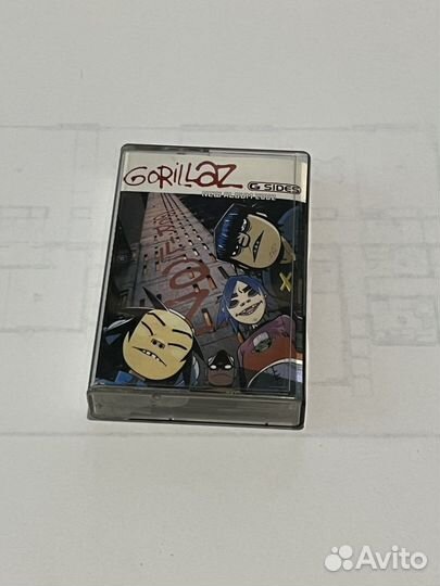 Gorillaz g-sides compact cassette