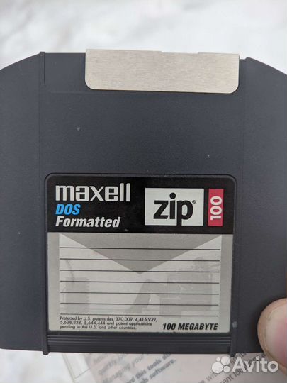 ZIP дискета 100Mb