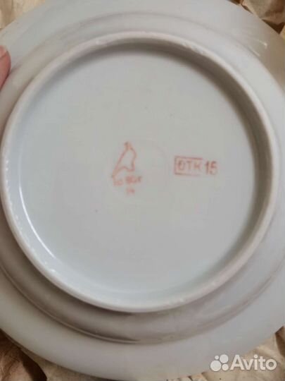 Набор детской посуды СССР