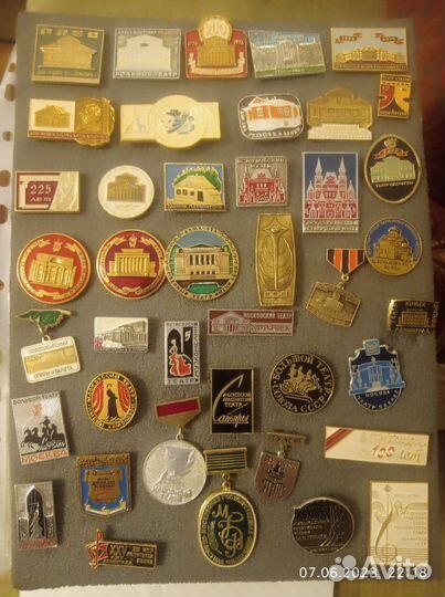 Знаки и значки СССР, театры, балет, фестивали