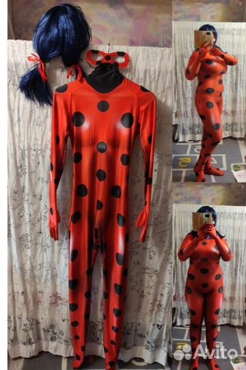 Костюм Леди Баг и Леди Лисы взрослый