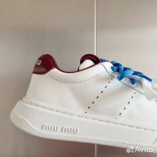 Кеды женские MIU MIU натуральная кожа