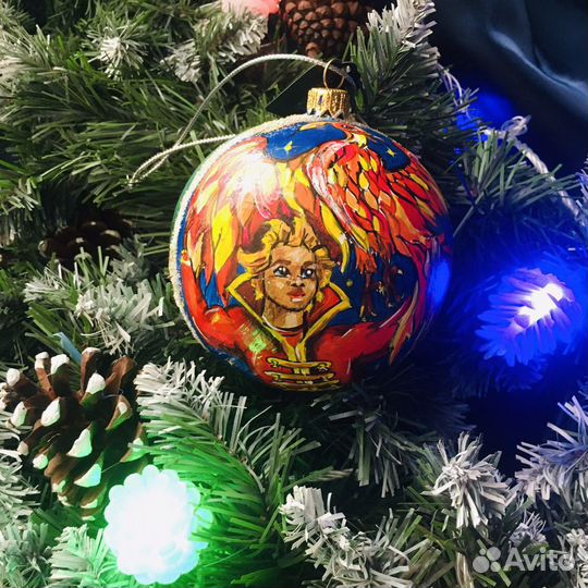 Набор елочных игрушек «конек горбунок»