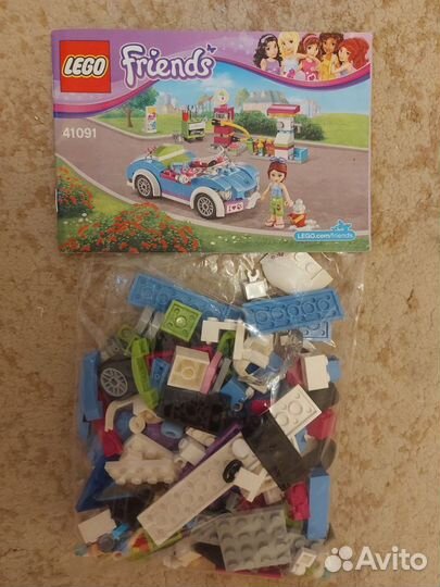 Lego Friends 41091 Кабриолет 41028 Спасатель