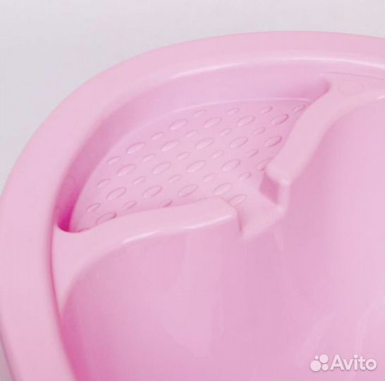 Ванна детская Малышок 86 см., цвет розовый