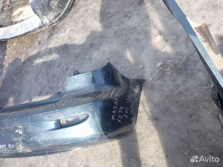 Бампер задний для Mazda Mazda 3 (BK) 2002-2009