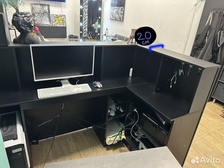 Стойка ресепшн угловая