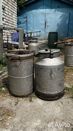 Бидон алюминиевый