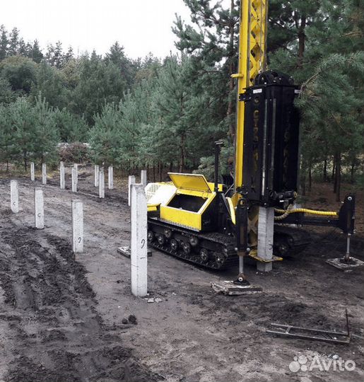 Фундамент жб сваи