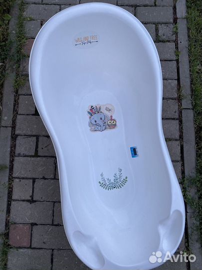 Детская ванна с термометром