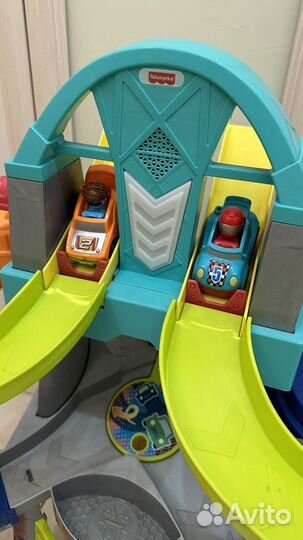 Трек Fisher Price игровой набор винтовая трасса