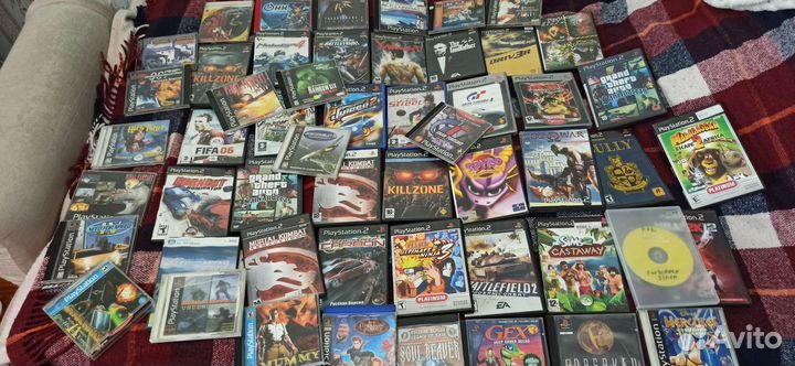 PlayStation 2 диски от пс1 пс2 и
