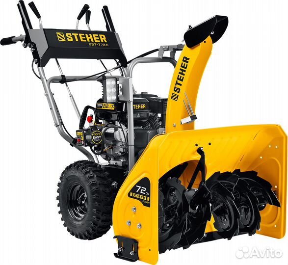 Снегоуборщики бензиновые steher GST-772E (7 л.с.)