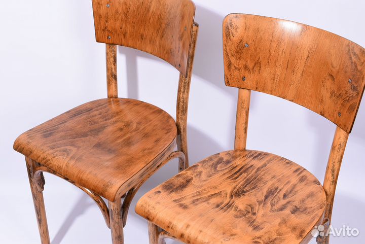 Бистро венские стулья Тонет 1950-60г.г., бук,масло