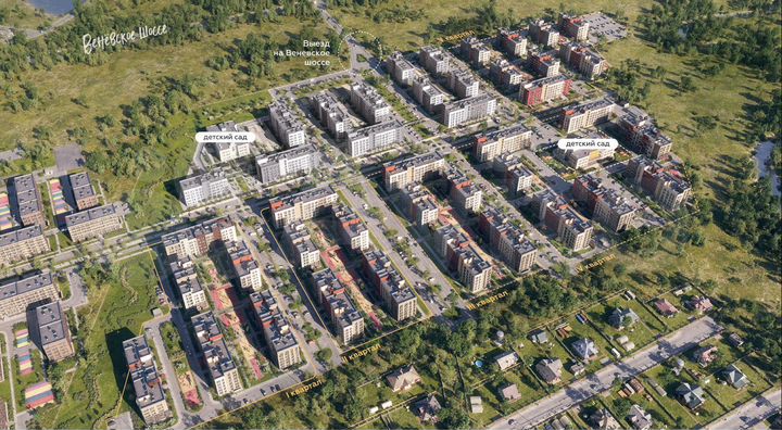 2-к. квартира, 57,5 м², 3/5 эт.