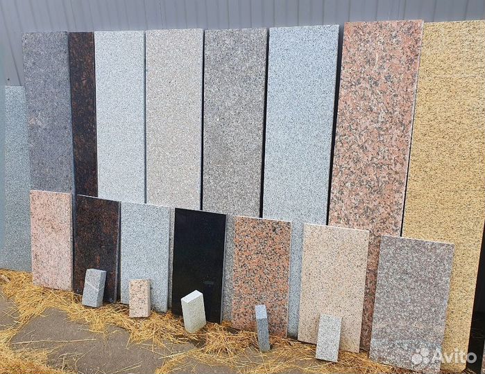 Гранитная плитка. Гранитные ступени. Подоконники