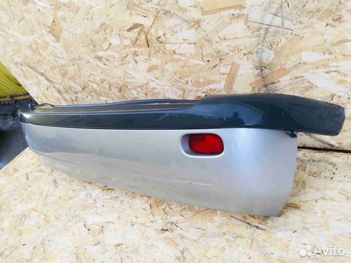 Бампер задний Дорест Toyota Raum EXZ10EXZ15 Серебр