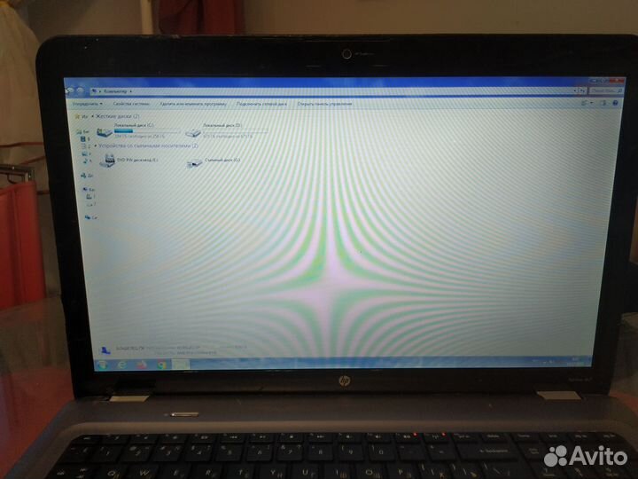Ноутбук hp pavilion dv7 на запчасти
