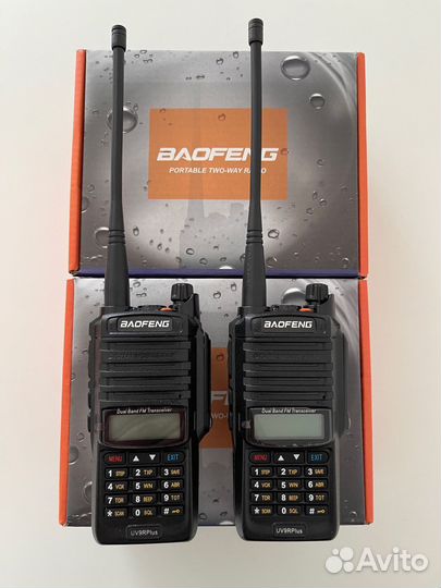 Комплект раций Baofeng UV 9R Plus 8W 2 шт