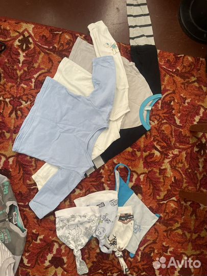 Пакет вещей па мальчика 74 80 86