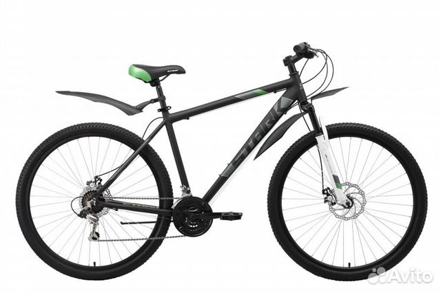 Велосипед Stark Tank 29.1 D (2020) чёрный/серый