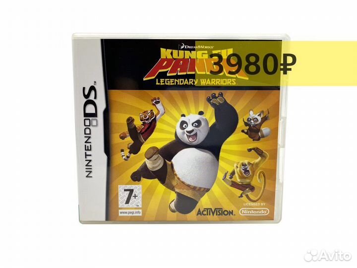 Kung Fu Panda Legendary Warriors, б/у, английский
