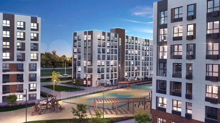 3-к. квартира, 59,2 м², 4/7 эт.