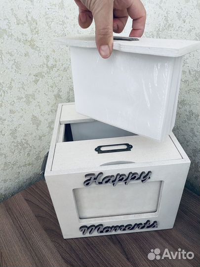 Фотоальбом ручной работы коробка