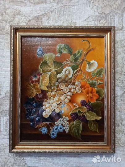 Картина маслом на холсте натюрморт