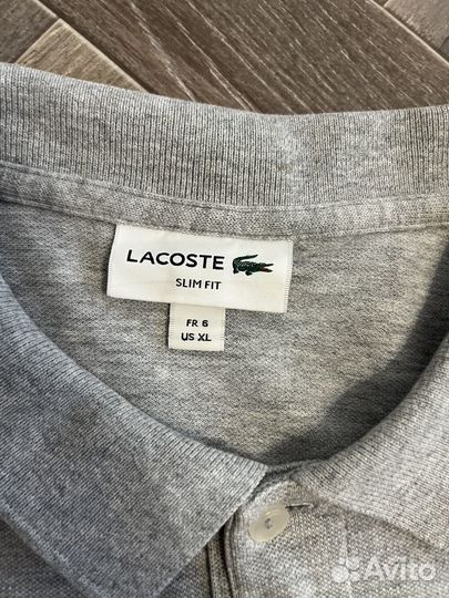 Поло Lacoste оригинал