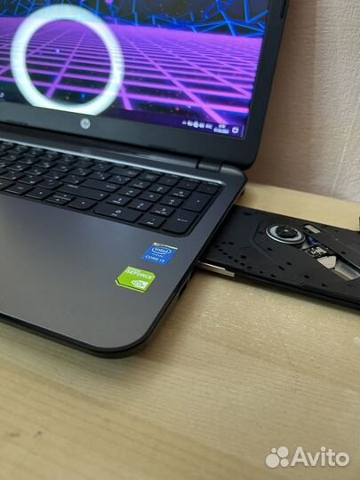 Игровая зверюга HP с GeForce 820M/i3-4005U/500гб