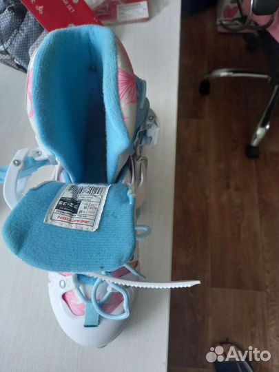 Роликовые коньки детские раздвижные